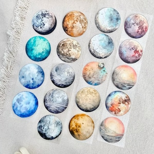 Neverland Studio - Cinta lunar en washi y PET