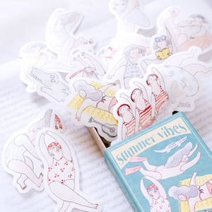 New! Dodolulu Summer Vibes Stickers in MatchBox