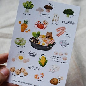 NOUVEAU Eileen Tai - Hotpot Bears Sticker