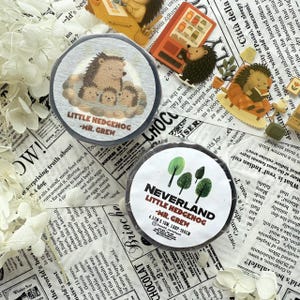 Neverland Studio - Fita PET Little Hedgehog 4,5 cm