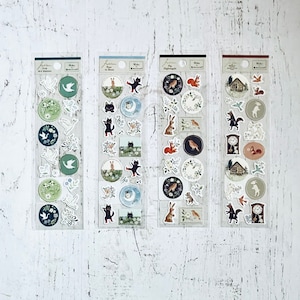 Michikusa Stickers  - FABLE Series - Nightingale and Swan