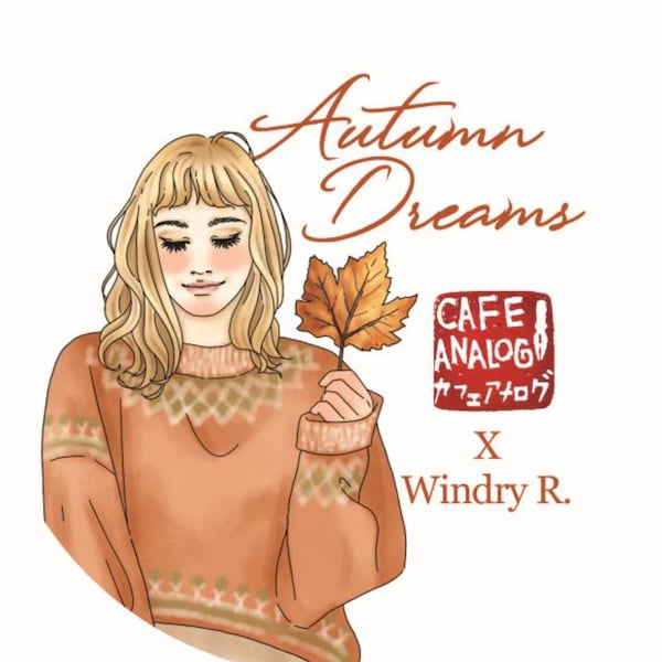 Windry Ramadhina X Cafe Analog Autumn Dreams Girls Stickers