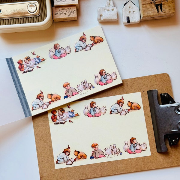 NEW! Krimgen - Four Legged Friends Memo Pad