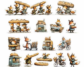 NEW Neverland Studio - Baguette Fox PET Tapes - 5.5 cm