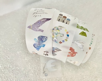 テープ・マスキングテープ journal pages Dear you pet Journal Pages “Dear you” washi tape & pet tape – journalpages