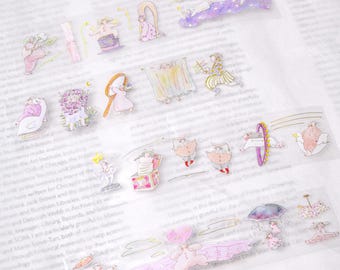 NEW Dodolulu As If by Magic Glossy Kiss Cut PET Tape 3 cm