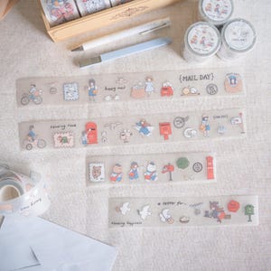 NEU!! Sho Little Happiness - Mail Day Kuss Schneiden Matte PET Band