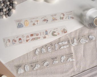 NEW Sho Little Happiness - Do Nothing PET Tape - 4 cm