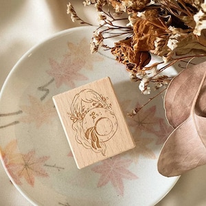 Sho Little Happiness - rubberen stempel bloemenhoed