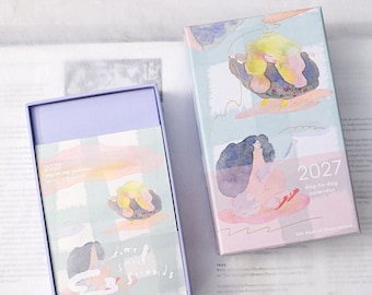 New !!  Dodolulu 2027 365 Day-to-Day Desk Calendar