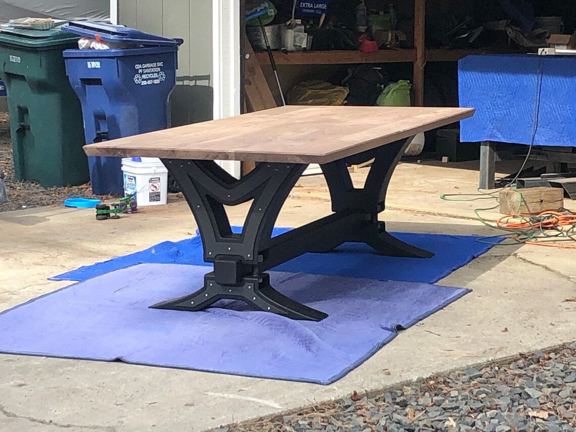 INDUSTRIAL TABLE BASE high End Quality Etsy