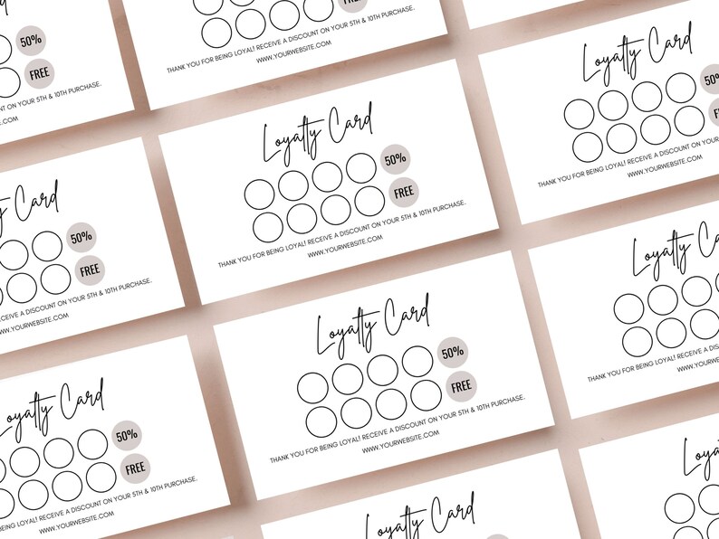 Loyalty Card Template Editable - Il 794xN.4729707451 Gnty 