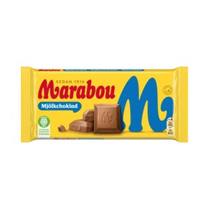 Marabou Milk Chocolate 90g – Classic Swedish Chocolate Bar