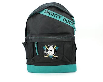 Anaheim Mighty Ducks NHL Backpack (Vintage) Twins Enterprise