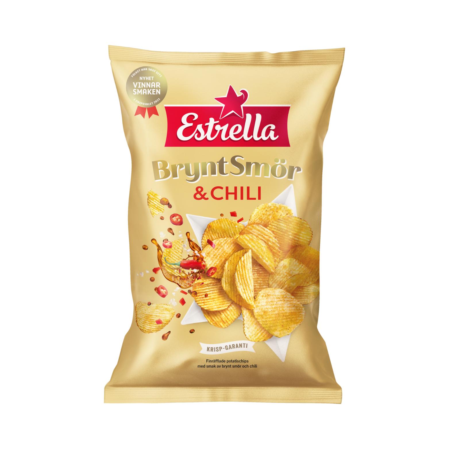 Estrella Chips: Browned Butter & Chili Gourmet Flavor (275g)