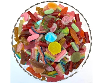 Swedish Candy Mix - Lösgodis - Swedish candy - Swedish candy bites - Scandinavian candy - Candy from Sweden - Svensk Godis - Lördagsgodis