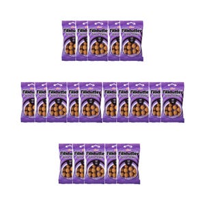 20-Pack Blackcurrant Licorice Candy By Konfekta 65g - Swedish Sweet and Sour Mix - Filidutter Svartvinbär