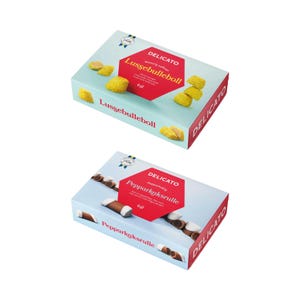 Delicato Christmas Bundle – Lussebulleboll & Pepparkaksrulle Swedish Pastries 2 x 240g
