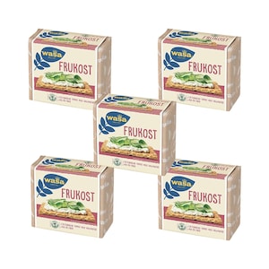 5-Pack Wasa Crispbread 240g – Classic Swedish Whole Grain Knäckebröd - Free Shipping