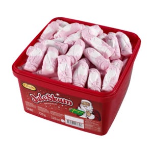 Cloetta Juleskum Original Box 720g – Swedish Christmas Marshmallow Santas