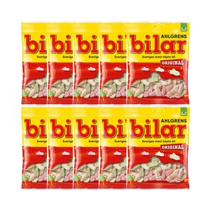 10個パック アルグレンズ ビラー オリジナル 125g – スウェーデンの定番フォームカーキャンディ – 象徴的なチューイートリート – スウェーデンで人気のフォームカーキャンディ – 送料無料