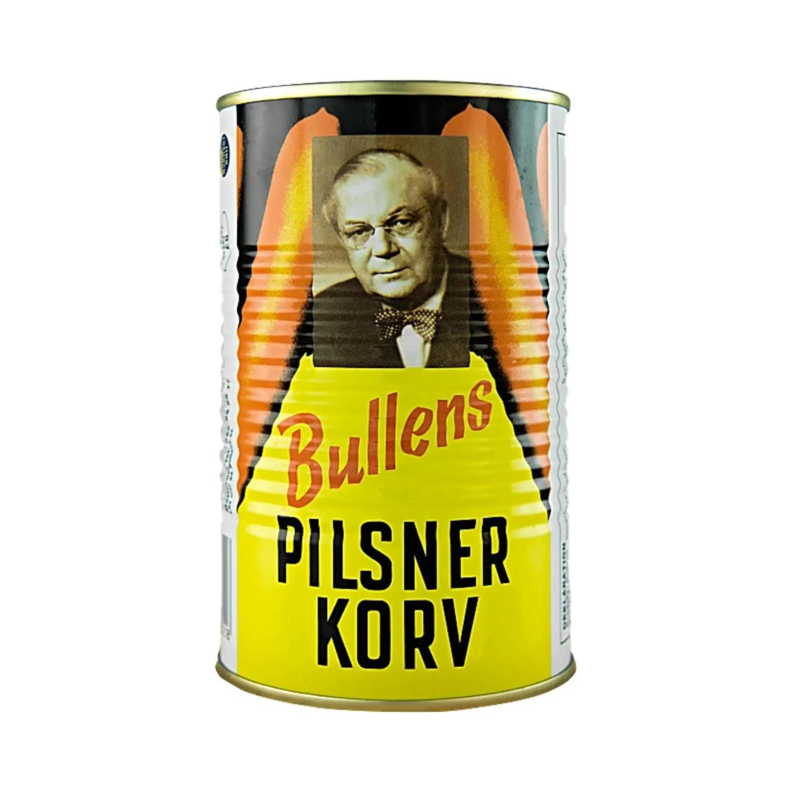 Bullens Pilsnerkorv 455g - 16.04 oz – A traditional Swedish Sausage - Swedish Beer-Infused Hot Dogs | Perfect for Grilling & BBQ