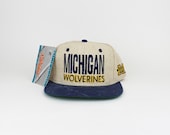 Michigan Wolverines Cap College (Vintage) Twins Enterprise