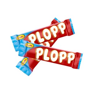 Plopp Original 12 g – Tablette suédoise au chocolat au lait et caramel – Bonbon scandinave classique