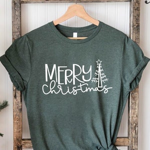 Christmas Shirt, Merry Christmas Shirt, Women's Christmas Shirt , Cute Christmas Tees ,Christmas Shirts ,Christmas Tees for Women, Xmas Tee