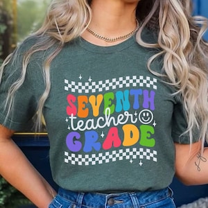 Seventh Grade Teacher Shirt, Teacher Team Shirts, 7th Grade Teacher Shirt, Middle School Tee, 7th Grade T-Shirt, Seventh Grade,Teacher Shirt