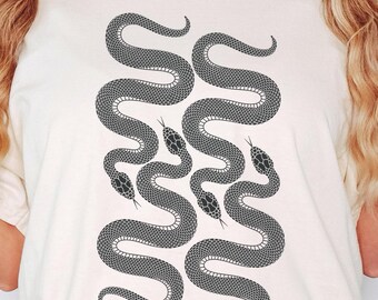 Comfort Colors® Snake T-shirt , Reptile Shirts, Pet Lover Gift, Animal Lover, Hiking Shirt, Kawaii Snake Shirt, Reptile Decor, Snake T-shirt