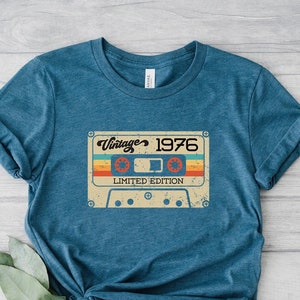 49th Birthday Gifts Shirt, Vintage 1976 Birthday Shirt, 49th Birthday Shirts, 49th Birthday Gifts for Men,49th Birthday Gifts for Women Tee#