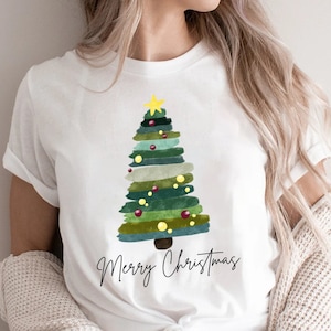 Christmas Trees Shirt, Christmas Shirts For Women, Christmas Tee, Christmas TShirt, Shirts For Christmas,Cute Christmas T-shirt, Holiday Tee