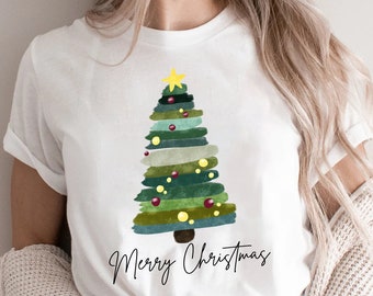 Christmas Trees Shirt, Christmas Shirts For Women, Christmas Tee, Christmas TShirt, Shirts For Christmas,Cute Christmas T-shirt, Holiday Tee