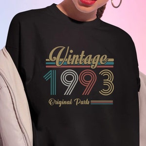 32nd Birthday Gifts Shirt, Vintage 1993 Birthday Shirts, 32nd Birthday Gifts For Men, 32nd Birthday Gifts for Women,Classic 1993, 1993 Shirt