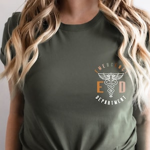 Emergency Department Shirt, Emergency Room Tech Gift, ER Nurse Shirt, Emergency Nurse Shirt, Future Nurse Gift, Medical Assistant, Nurse Tee