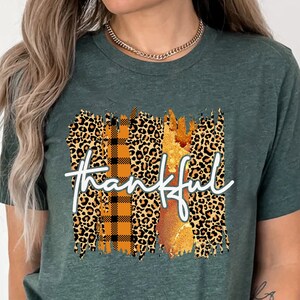 Thankful Shirt, Thankful T-shirt, Thanksgiving Shirt, Fall T Shirt Autumn T Shirt For Women Thanksgiving Top Thankful Top Fall Fashion Women
