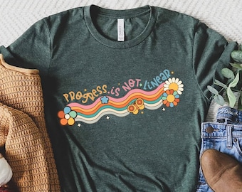 Progress Is Not Linear Shirt, SPED Teacher Shirt,Inclusive Education Shirt,Teacher Appreciation Shirt,Back to School Shirt,Special Education
