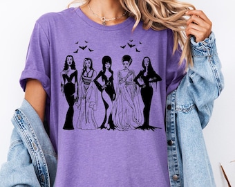 Spooky Girls Shirt, Halloween Friends Squad Shirt, Cute Halloween Shirts, Vampire Sweater, Halloween Gift for Her, Vampire Shirt, Halloween