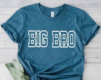 Big Bro Shirts, Big Brother Crewneck, Sibling Shirts , Pregnancy Announcement Tees , Big Brother TShirt, Big Bro Tees, Sibling Tees, Big Bro