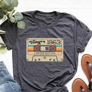 62nd Birthday Shirt,Vintage 1963 Shirt,62nd Birthday Gift For Women,62nd Birthday Gift For Men,62nd Birthday Best Friend,62nd Birthday Woma#
