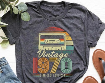 55th Birthday Shirt,Vintage 1970 Shirt,55th Birthday Gift For Women,55th Birthday Gift For Men,55th Birthday Best Friend,55th Birthday Woman