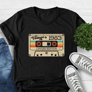 1983 Vintage Shirt, 1983 Birthday Shirt, 42nd Birthday Gift,42nd Birthday Gift Shirt, 1983 Vintage Tee, 1983 Retro Shirt, Vintage Birthday #