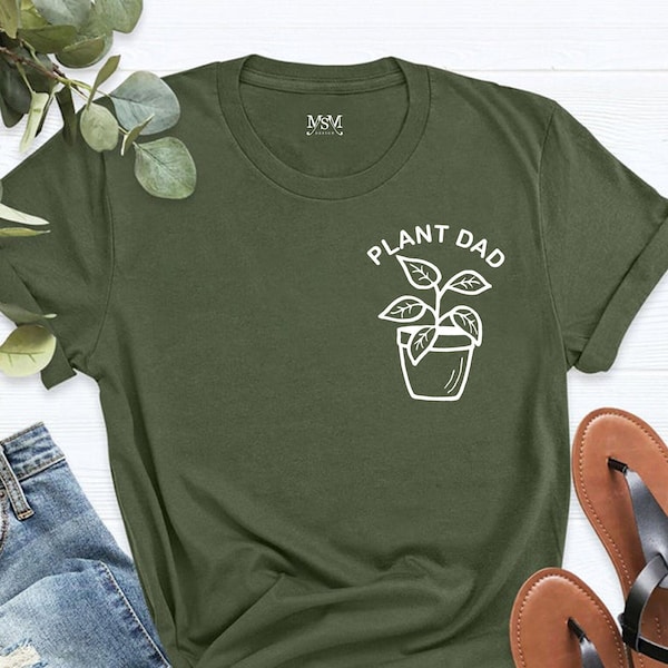 Plant Dad Shirt , Plant Daddy , Plant Shirt For Men , Plant Gift , Plant Lover Gift , Plant Lover , Houseplant , Monstera Leaf Shirt