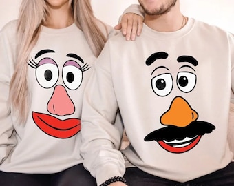Mr Potato And Mrs Potato Head Shirt, Cute Thanksgiving Shirt, Custom Couple Shirt, Fall Family Matching Shirt, Funny Thanksgiving Tees, Fall