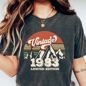 1983 Vintage Shirt, 1983 Birthday Shirt, 42nd Birthday Gift, 42nd Birthday Gift Shirt, 1983 Vintage Tee, 1983 Retro Shirt, Vintage Birthday
