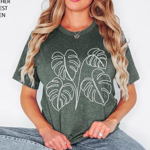 Monstera Shirt, Plant Lady Shirt, Plant Mama Crewneck, Plant Mama Gift, Plant Mom Shirt, Plant Shirt, Plant Lover Shirt, Plant Lady T-shirt
