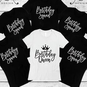 Birthday Queen Shirt, Birthday Party Girl Shirt, Birthday Girl, Birthday Gift Shirt, Its My Birthday Shirt, Birthday Queen Squad Shirt