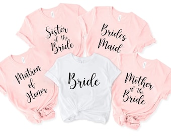 Bridesmaid Shirt, Bridesmaid Proposal, Maid of Honor Shirt, Bride Shirt, Bridesmaid Gift, Bridal Party Shirt, Bachelorette Shirts, Bride Tee