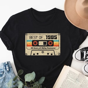 Vintage 1985 Shirt, 40th Birthday Shirt,40th Birthday Gift For Women,40th Birthday Gift For Men,40th Birthday Best Friend, 40th Birthday Tee